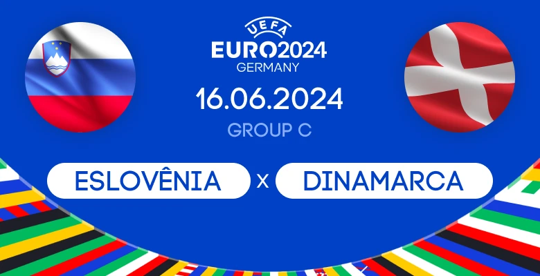 Prognóstico Eslovênia x Dinamarca: 16.06